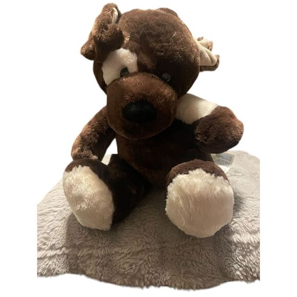 Build-A-Bear Kids Brown White Puppy Dog Plush Stuffed Animal - Picture 9 of 9